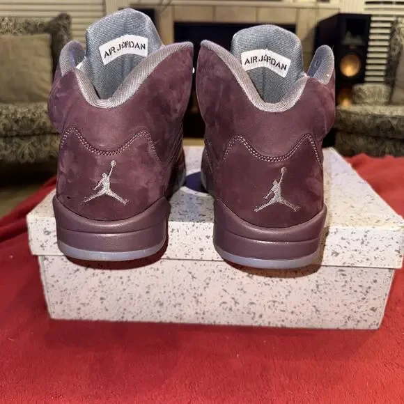 Size 14Air Jordan 5 BURGANDY OG BOX